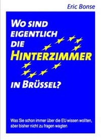Abbildung von: Wo sind eigentlich die Hinterzimmer in Brüssel? - epubli