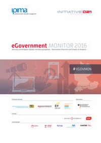 Enlarge image Cover: eGovernment MONITOR 2016 - Initiative D21