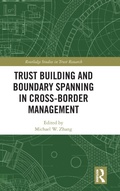 Cover: Trust Building and Boundary Spanning in Cross-Border Management - Routledge