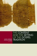 Cover: Content and the Setting of the Gospel Tradition - William B Eerdmans Publishing Co