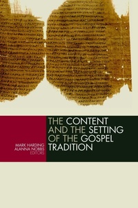 Enlarge image Cover: Content and the Setting of the Gospel Tradition - William B Eerdmans Publishing Co