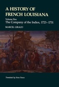 Cover: History of French Louisiana - LSU Press