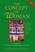 Cover: The Concept of Woman - William B Eerdmans Publishing Co