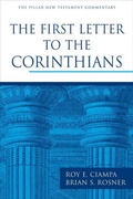 Cover: First Letter to the Corinthians - William B Eerdmans Publishing Co