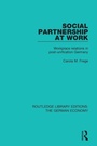 Cover: Social Partnership at Work - Routledge