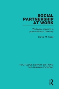 Enlarge image Cover: Social Partnership at Work - Routledge