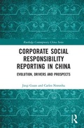 Cover: Corporate Social Responsibility Reporting in China - Routledge