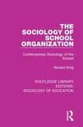 Cover: The Sociology of School Organization - Routledge