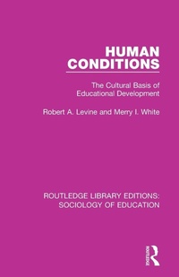 Enlarge image Cover: Human Conditions - Routledge