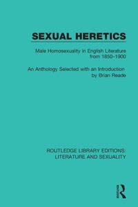 Enlarge image Cover: Sexual Heretics - Routledge