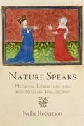 Cover: Nature Speaks - University of Pennsylvania Press
