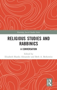 Enlarge image Cover: Religious Studies and Rabbinics - Routledge