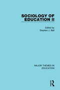 Cover: Sociology of Education II - Routledge