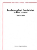 Cover: Fundamentals of Geostatistics in Five Lessons - American Geophysical Union