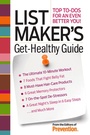 Cover: List Maker's Get-Healthy Guide - Harmony/Rodale/Convergent