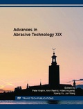 Cover: Advances in Abrasive Technology XIX - Trans Tech Publications Ltd