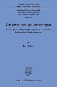 Abbildung von: Das Investmentsondervermögen - fibre