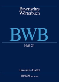 Abbildung von: damisch - Dattel - De Gruyter Akademie Forschung