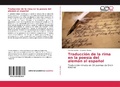 Cover: Traducci&oacute;n de la rima en la poes&iacute;a del alem&aacute;n al espa&ntilde;ol - Editorial Acad&eacute;mica Espa&ntilde;ola