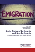 Cover: Social Status of Emigrants and Non-Emigrants - LAP Lambert Academic Publishing