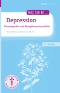 Cover: Depression - NATUR UND MEDIZIN  KVC Verlag