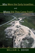 Cover: Who Were the Early Israelites and Where Did They Come From? - Eerdmans