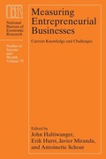 Cover: Measuring Entrepreneurial Businesses - University of Chicago Press