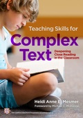 Cover: Teaching Skills for Complex Text - Teachers' College Press