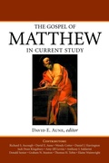 Cover: The Gospel of Matthew in Current Study - William B Eerdmans Publishing Co