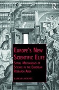 Cover: Europe's New Scientific Elite - Routledge