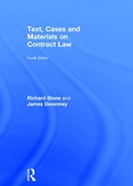 Bild: Text, Cases and Materials on Contract Law - Routledge