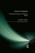 Cover: Activist Unionism - Routledge