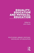 Cover: Equality, Education, and Physical Education - Routledge