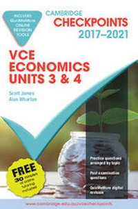 Abbildung von: Cambridge Checkpoints VCE Economics Units 3 and 4 2017-2020 and Quiz Me More - Cambridge University Press