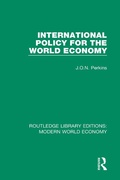 Cover: International Policy for the World Economy - Routledge