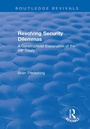 Cover: Resolving Security Dilemmas - Routledge