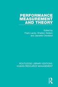 Cover: Performance Measurement and Theory - Routledge