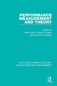 Enlarge image Cover: Performance Measurement and Theory - Routledge