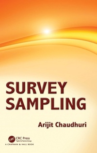 Enlarge image Cover: Survey Sampling - Chapman & Hall/CRC