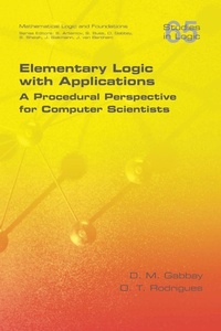 Enlarge image Cover: Elementary Logic with Applications - College Publications