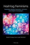 Cover: Hashtag Feminisms - Peter Lang Verlag