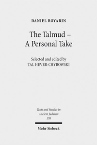 Abbildung von: The Talmud - A Personal Take - Mohr Siebeck