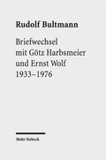 Abbildung von: Briefwechsel mit Götz Harbsmeier und Ernst Wolf - Mohr Siebeck