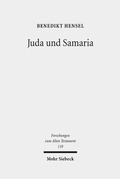 Abbildung von: Juda und Samaria - Mohr Siebeck