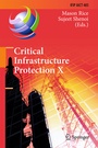 Cover: Critical Infrastructure Protection X - Springer