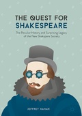 Cover: The Quest for Shakespeare - Palgrave Macmillan