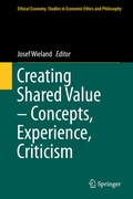 Cover: Creating Shared Value - Concepts, Experience, Criticism - Springer