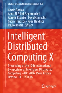 Abbildung von: Intelligent Distributed Computing X - Springer
