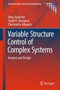 Cover: Variable Structure Control of Complex Systems - Springer