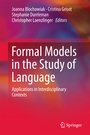 Cover: Formal Models in the Study of Language - Springer